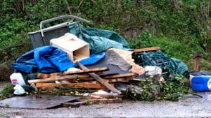 Organised crime gangs dumping millions of tonnes of waste in British countryside Organised crime gangs dumping millions of tonnes of waste in British countryside