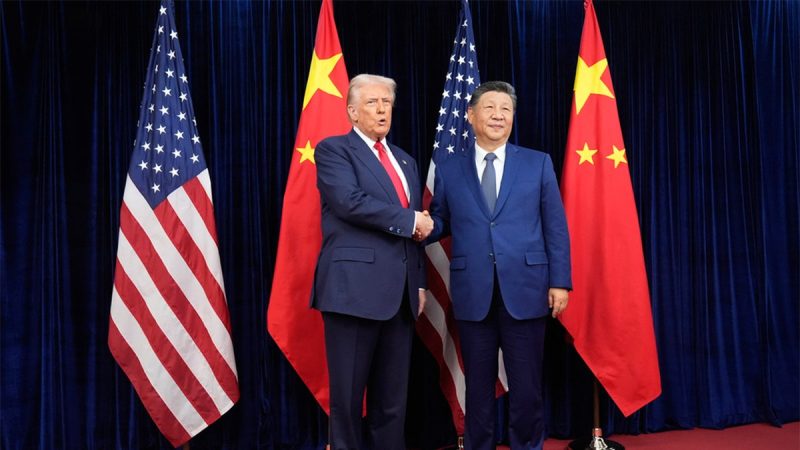 Trump, Xi meet in effort to resolve trade tensions sparked by US tariffs Trump, Xi meet in effort to resolve trade tensions sparked by US tariffs